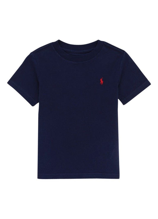 Blue Polo Slim-fit T-shirt